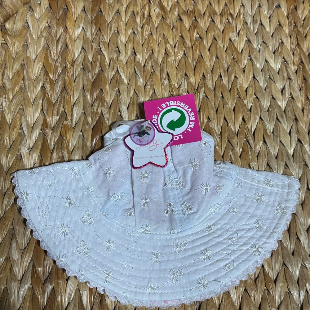 Baby Girl’s Sun Hat - Reversible